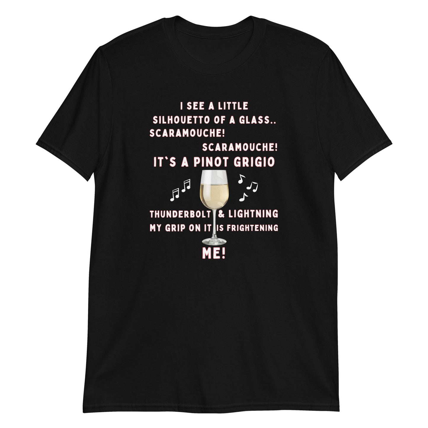 Funny wine drinkers Bohemian Rhapsody spoof Tshirt