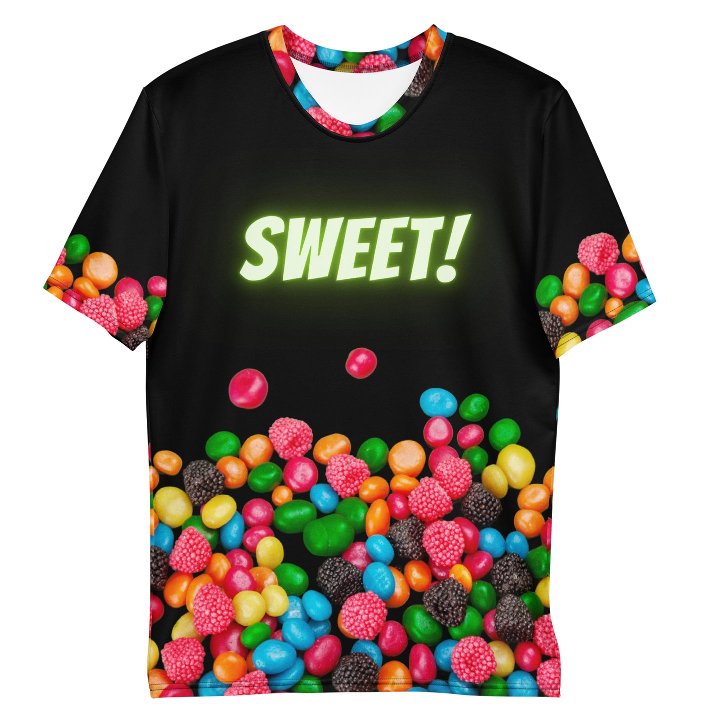 Men's SWEET as a CANDY SUGAR HIGH All Over Print Novelty T-shirt