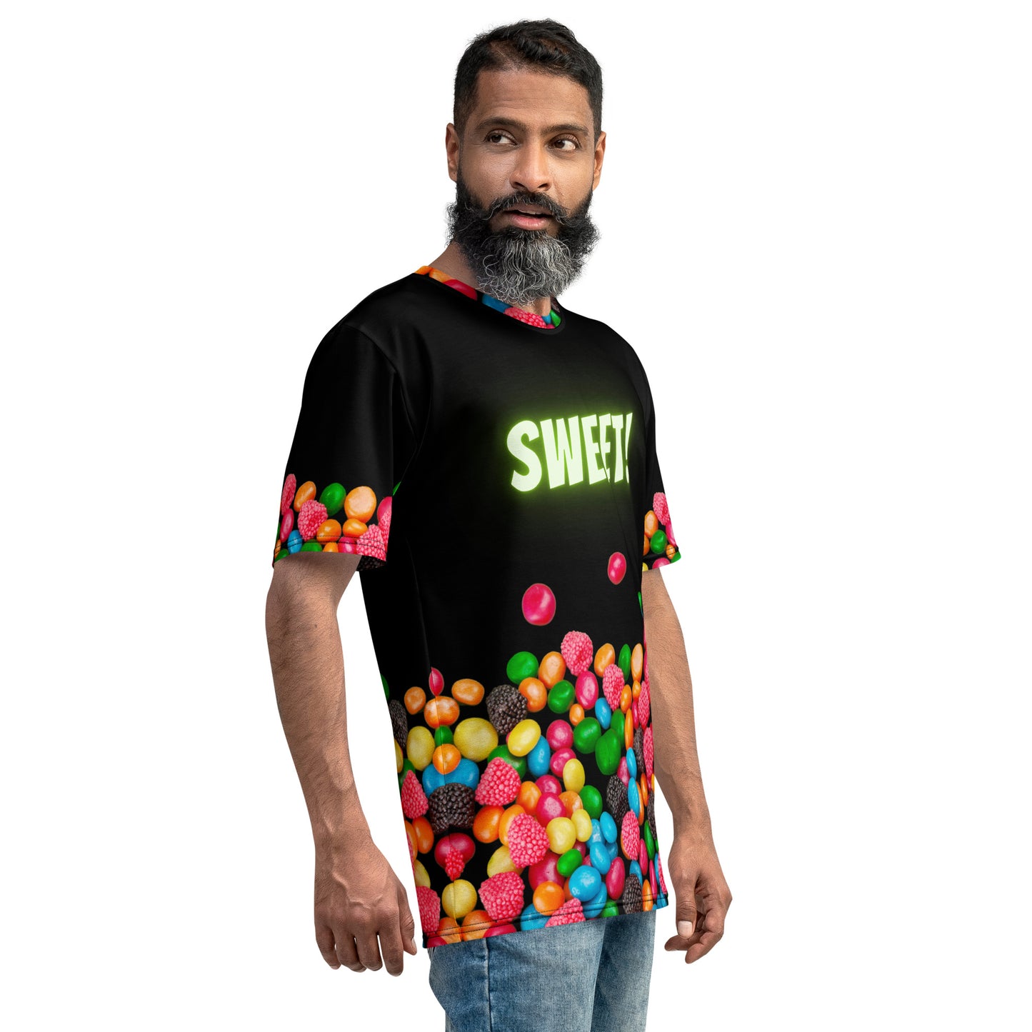 Men's SWEET as a CANDY SUGAR HIGH All Over Print Novelty T-shirt