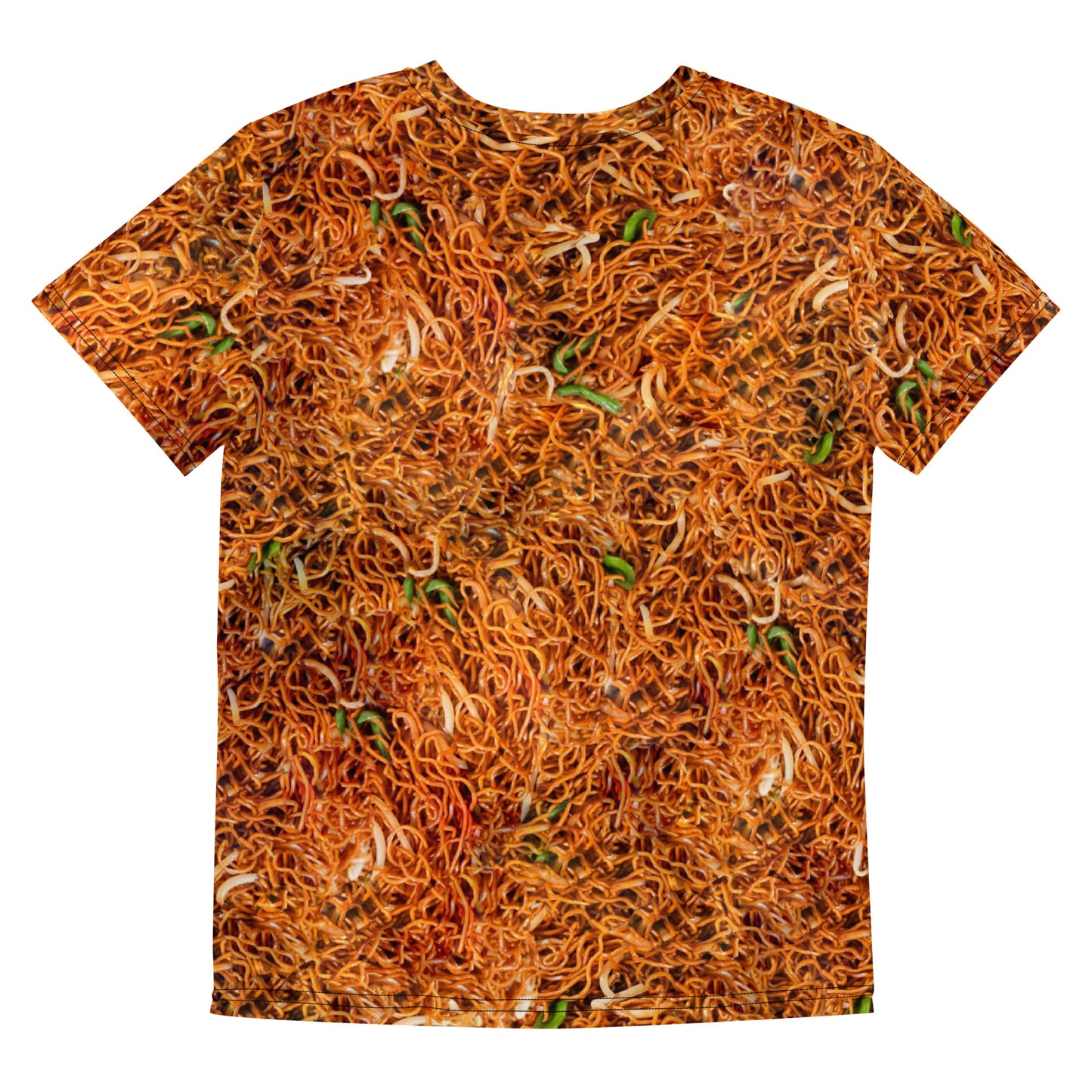 Kid's & Teens CHOW MEIN NOODLES All Over Print Novelty T-shirt