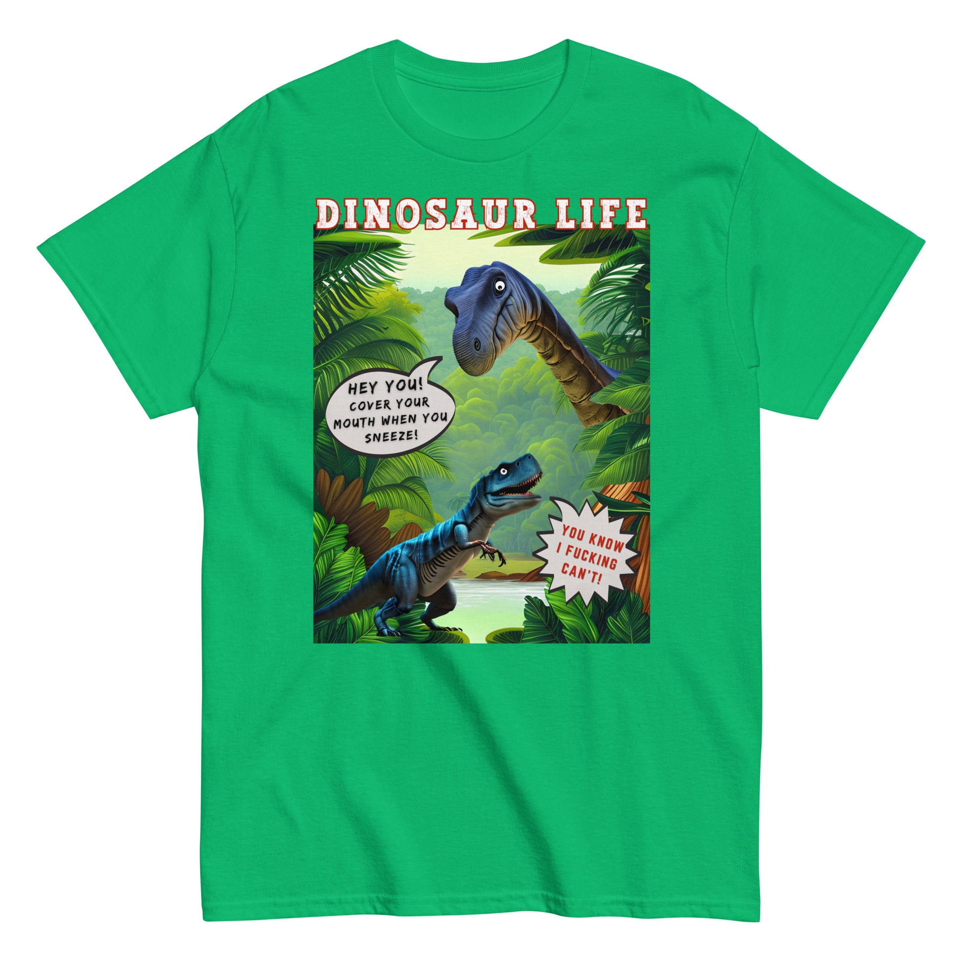 funny dinosaur T shirt